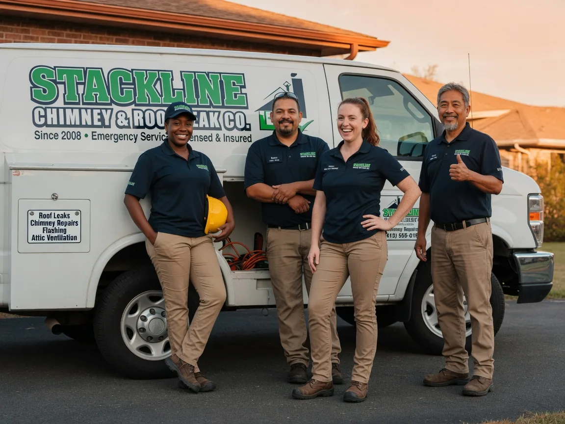 Chimney flashing repair company in Palo, MI
